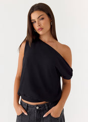 Stick Around Top - Black