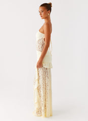 Benita Maxi Dress - Yellow