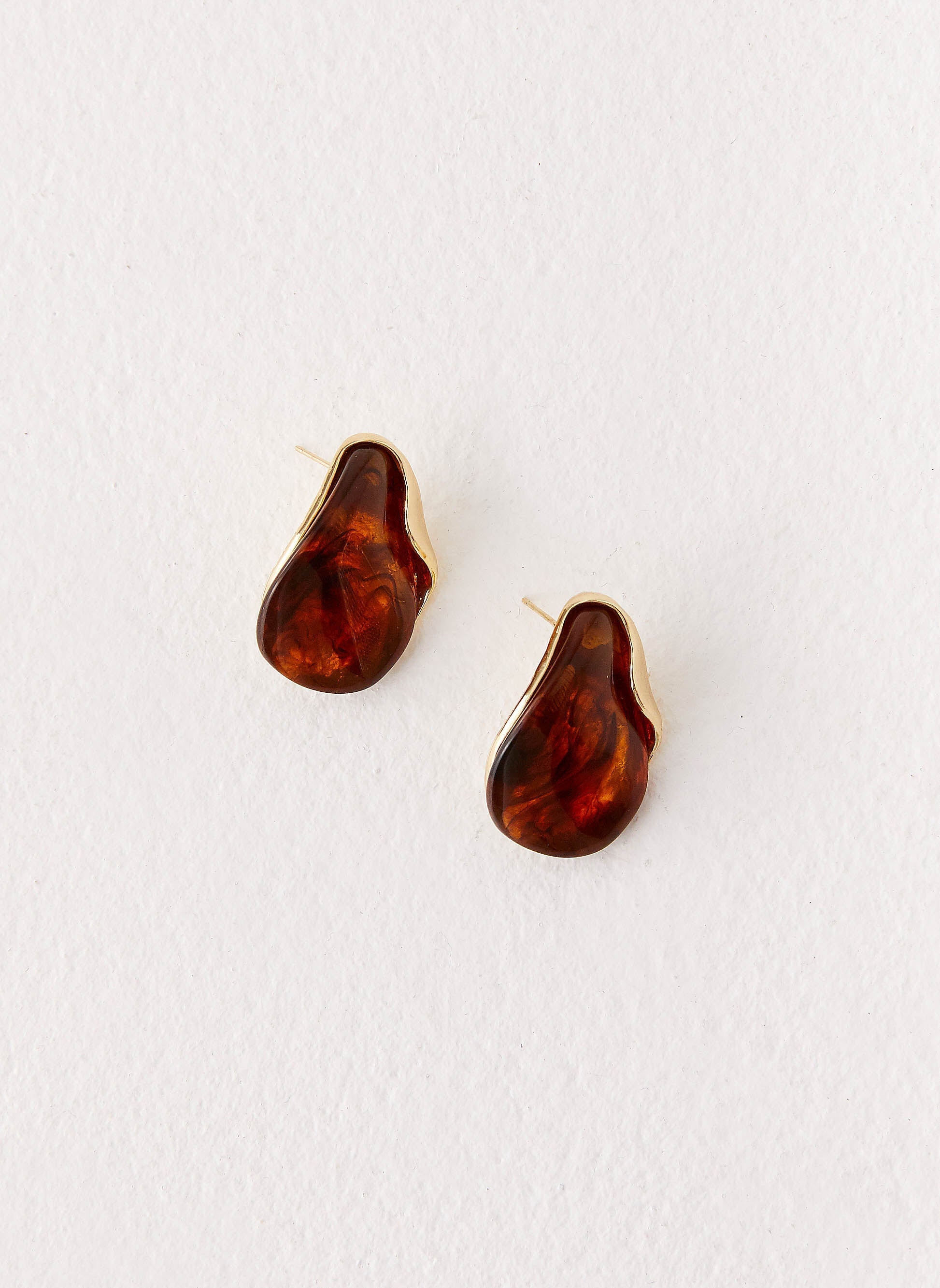 Andra Earrings - Tort
