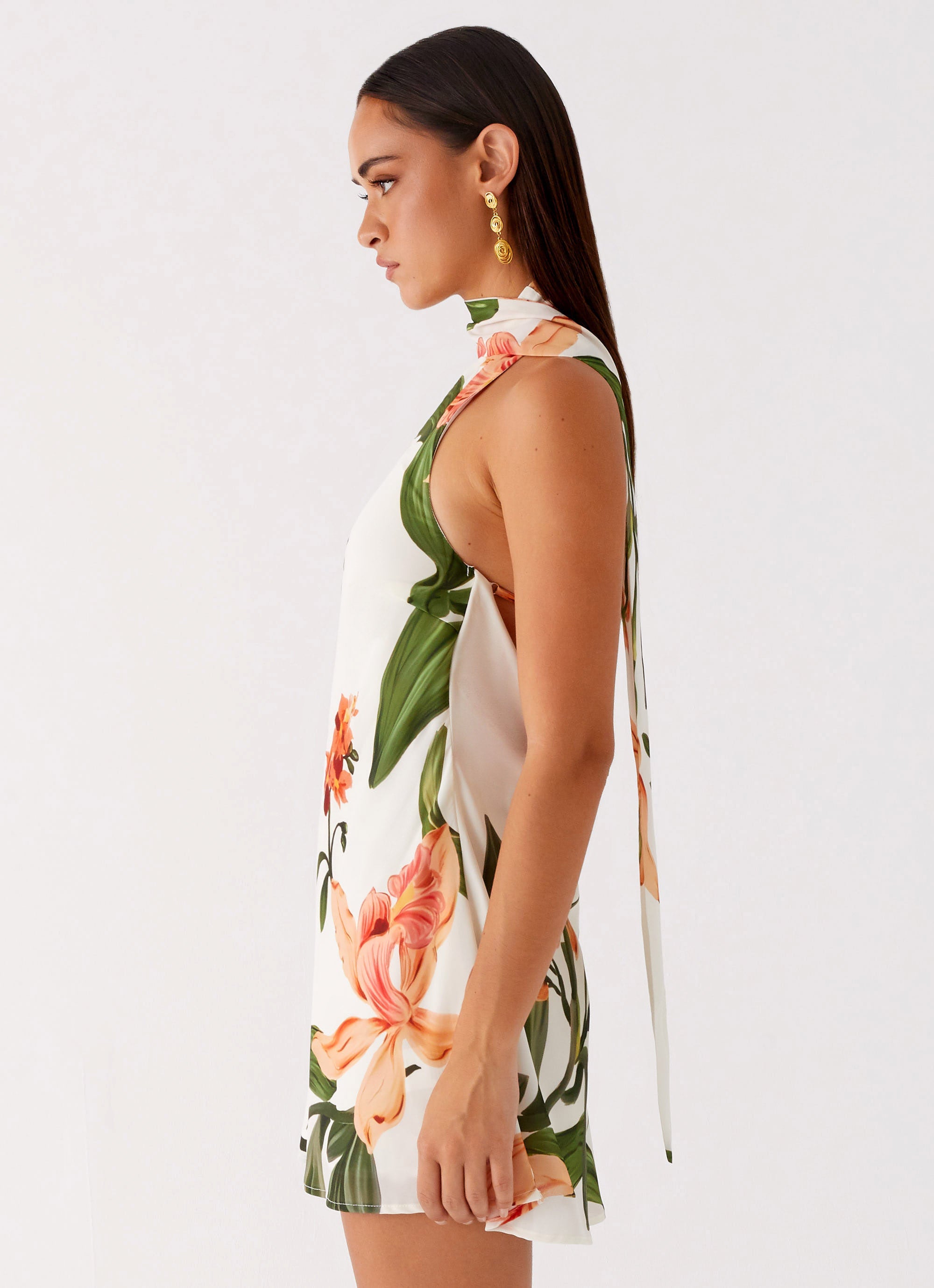 Trisha Mini Dress - Floral Print